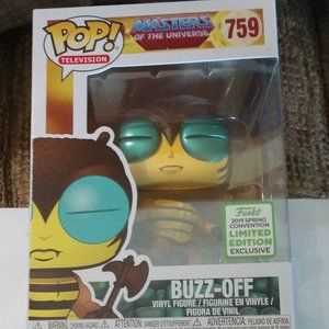 Funko Pop Buzz Off MOTU Spring Conven LE Exclusive